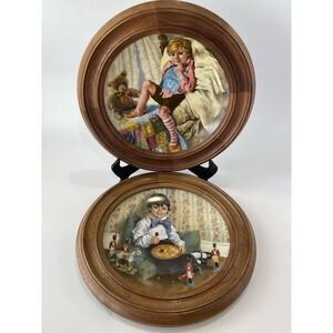 RECO Mother Goose  "Little Jack Horner" 1982 & "Diddle Diddle Dumpling" 1984 Set